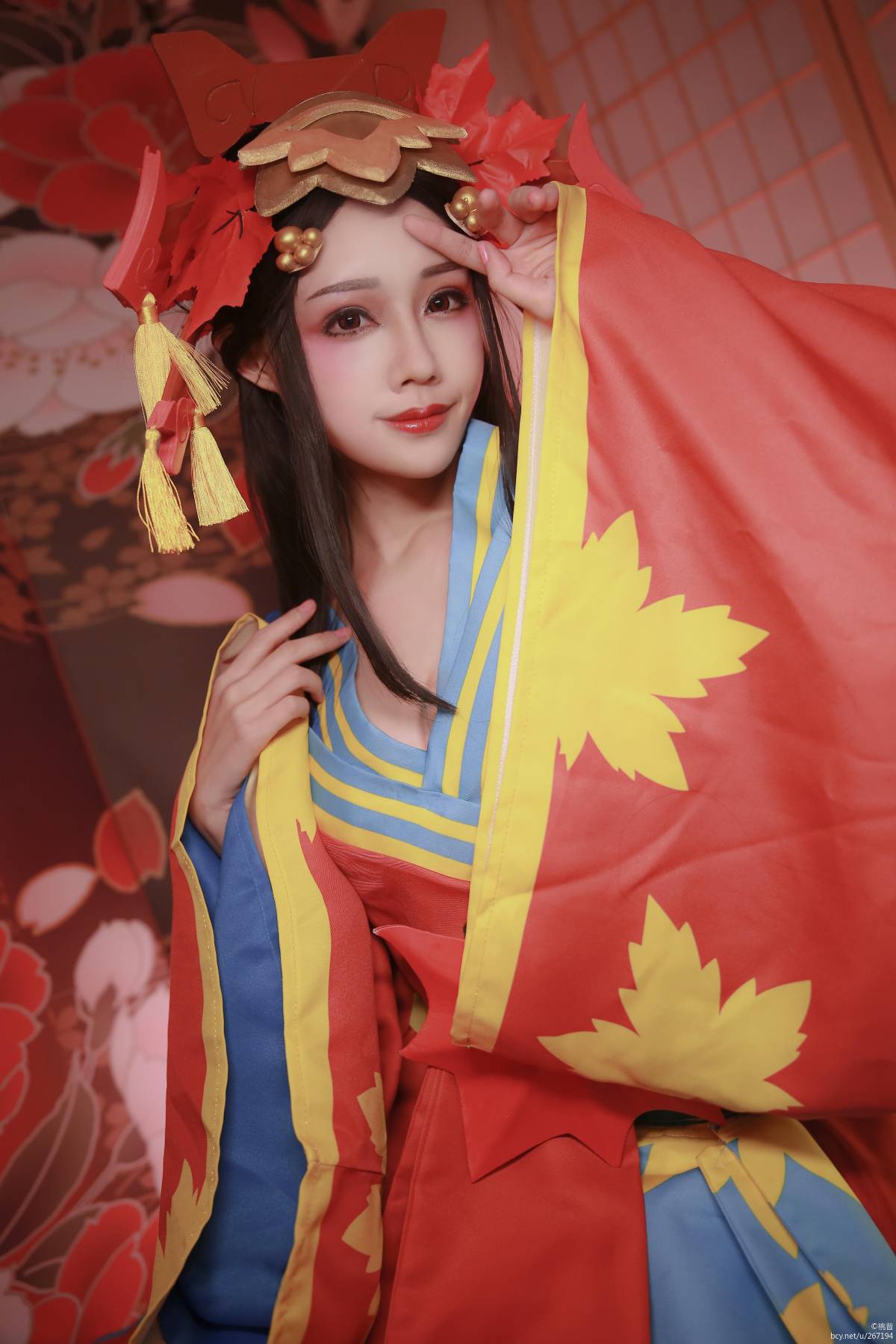 "Trò chơi di động Onmyoji" Ghost Girl Hongye đã chờ đợi bạn ở đây c o s p l a y
