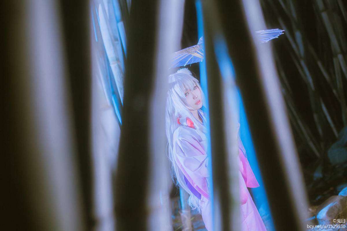 Kimono c o s p l biến đổi cổ tích bạc "