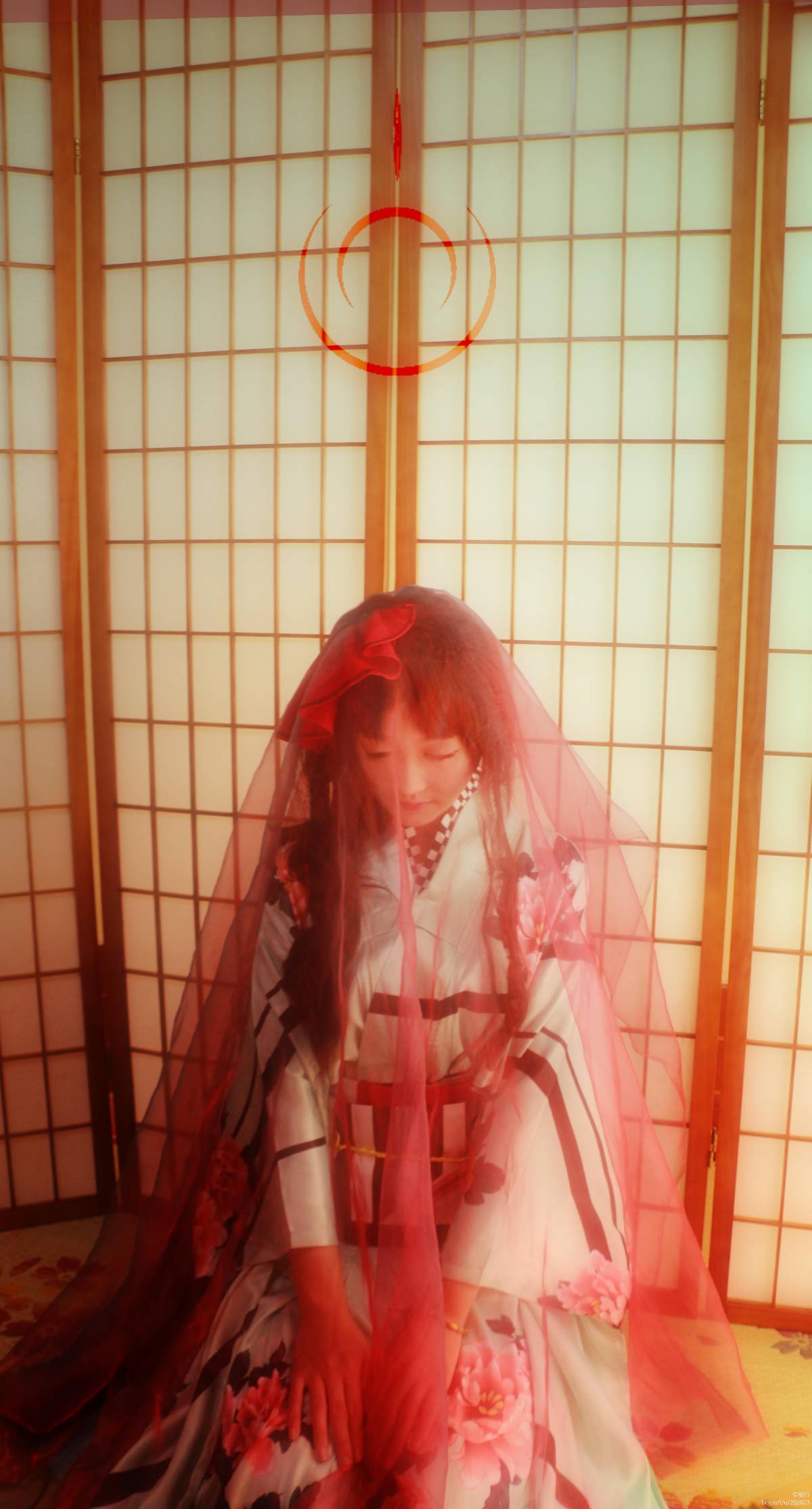 "Số phận dài đêm ubw" Tosaka rin Kimono c o s p l a y