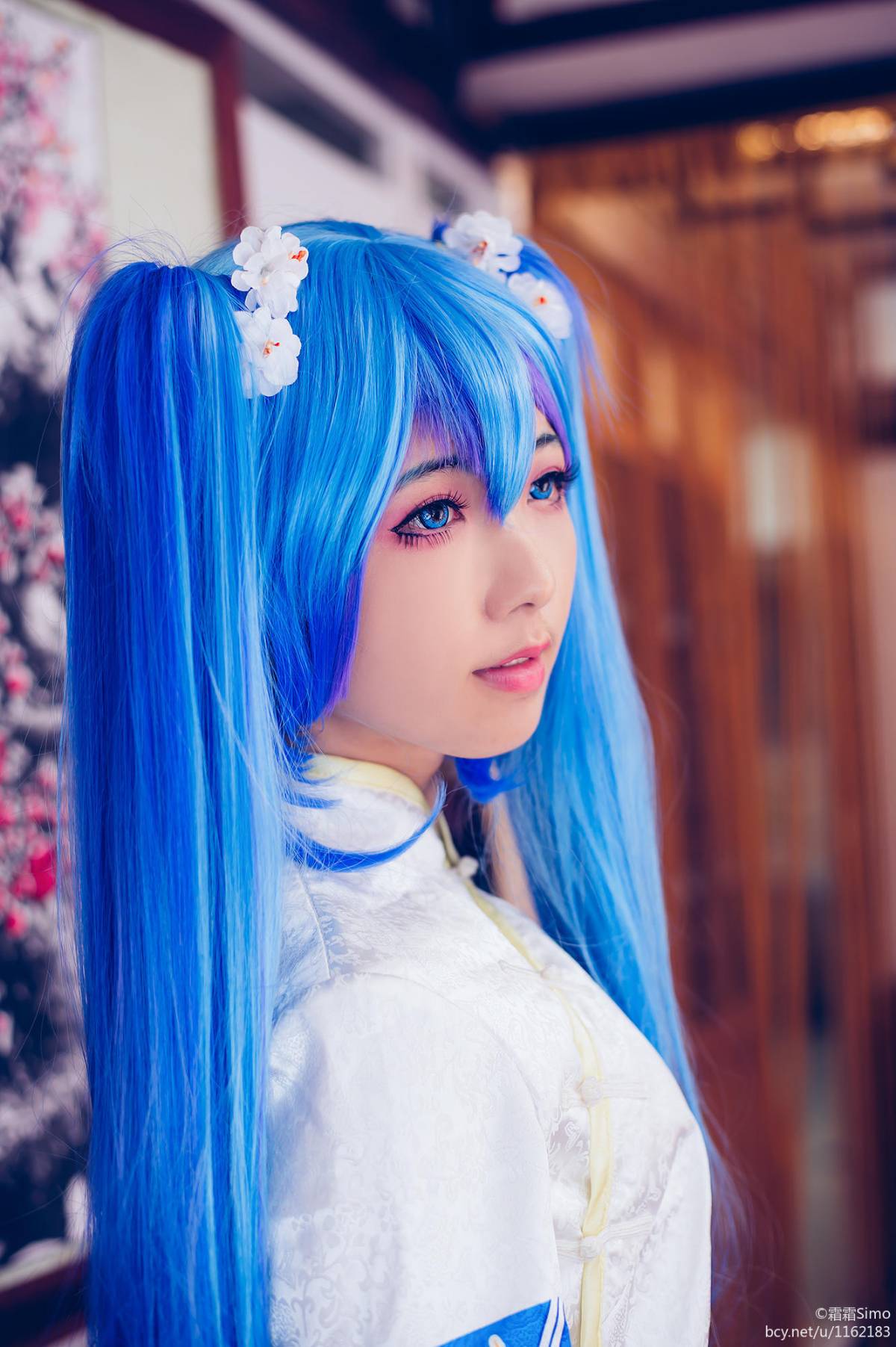 "Vocaloid" Miku Cheongsam Ver3 Phiên bản c o s p l a y