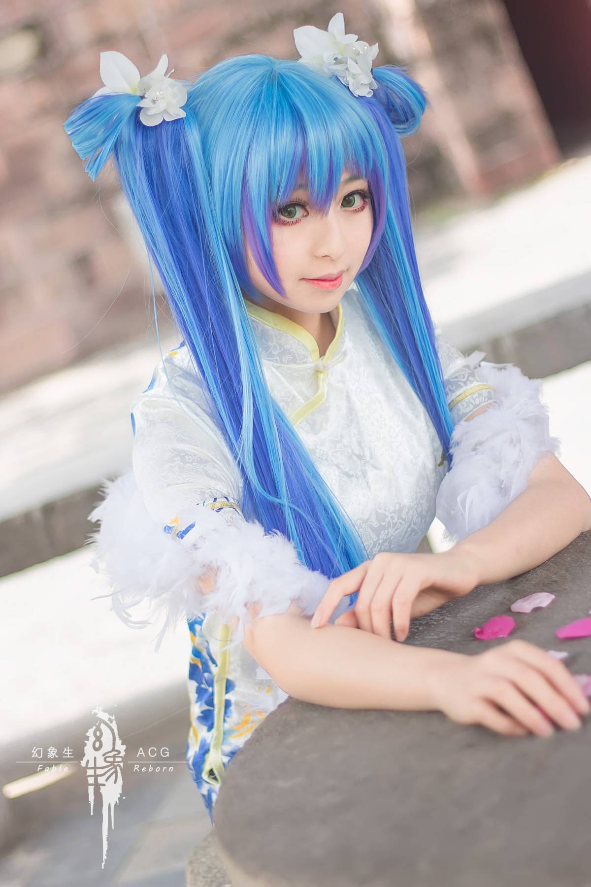 "Vocaloid" Miku Cheongsam Ver3 Phiên bản c o s p l a y