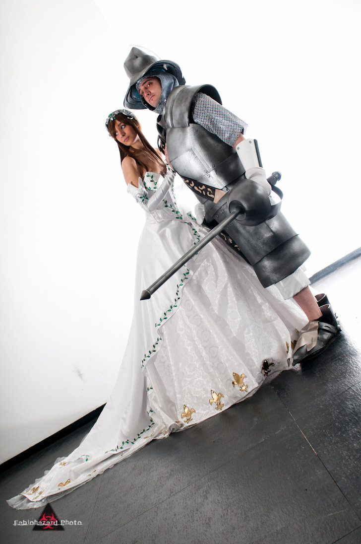 "Final Fantasy 9" Princess White Dress C o s p l a y