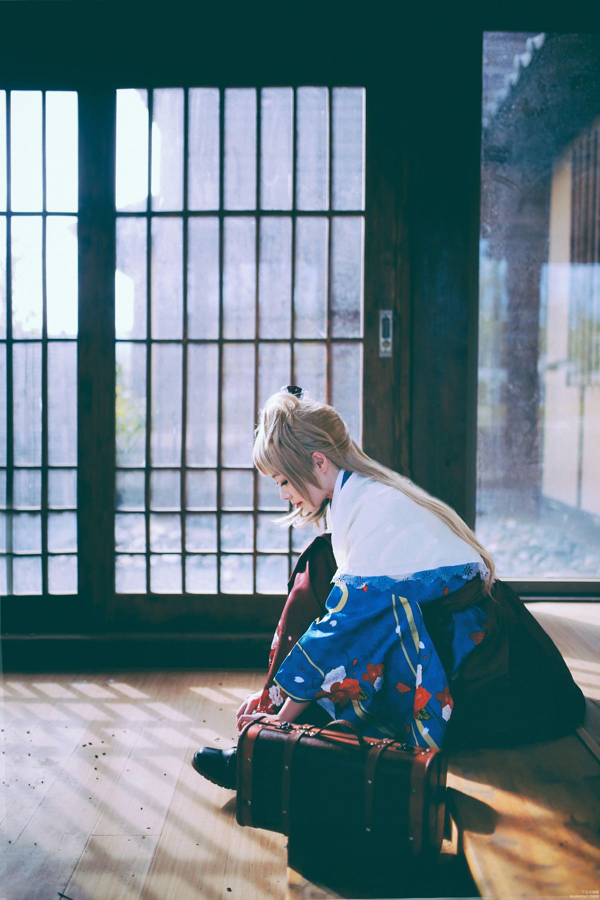 "Love Live" Taisho Kimono Unawaked Nan Xiaoniao C O S P L A Y