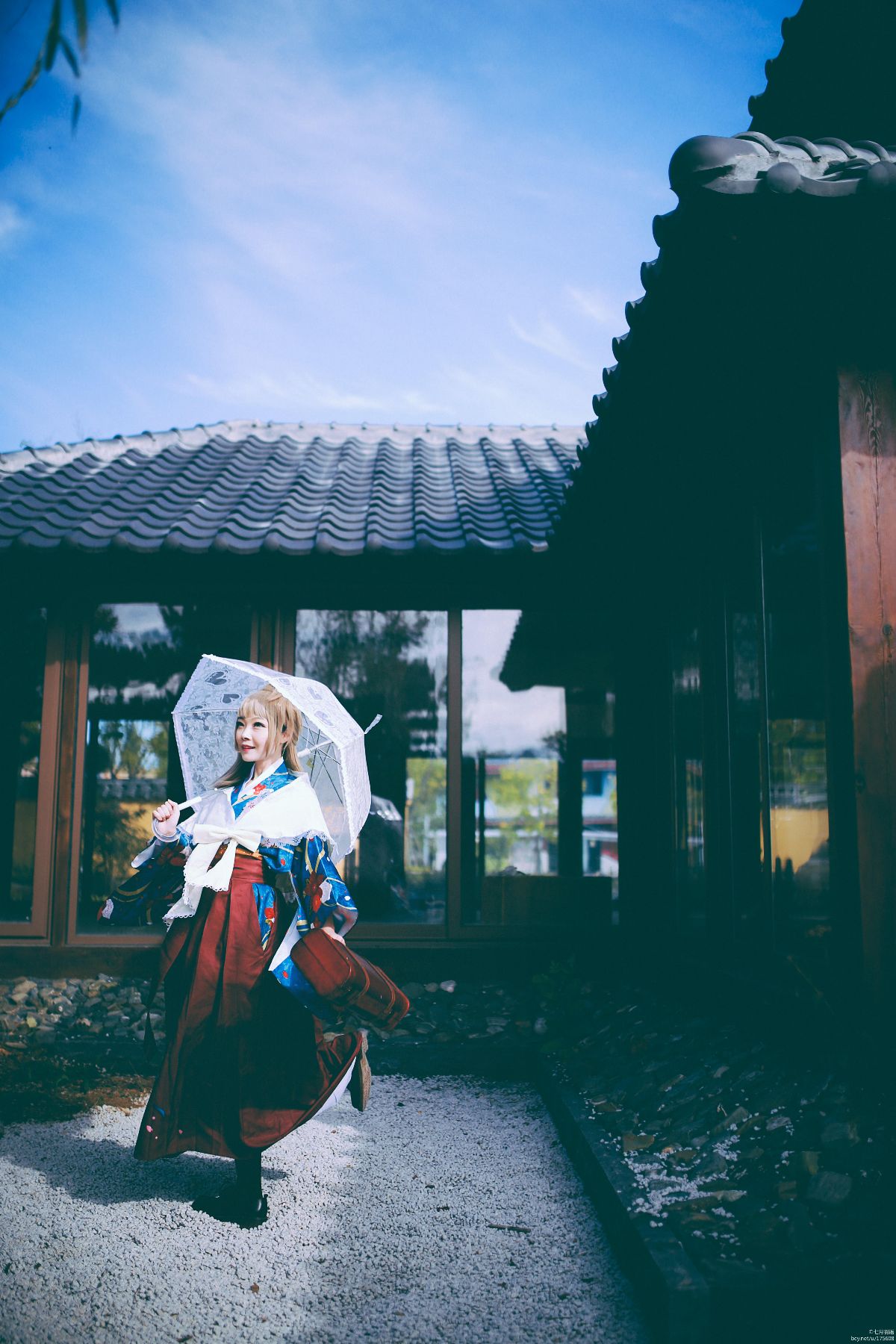 "Love Live" Taisho Kimono Unawaked Nan Xiaoniao C O S P L A Y