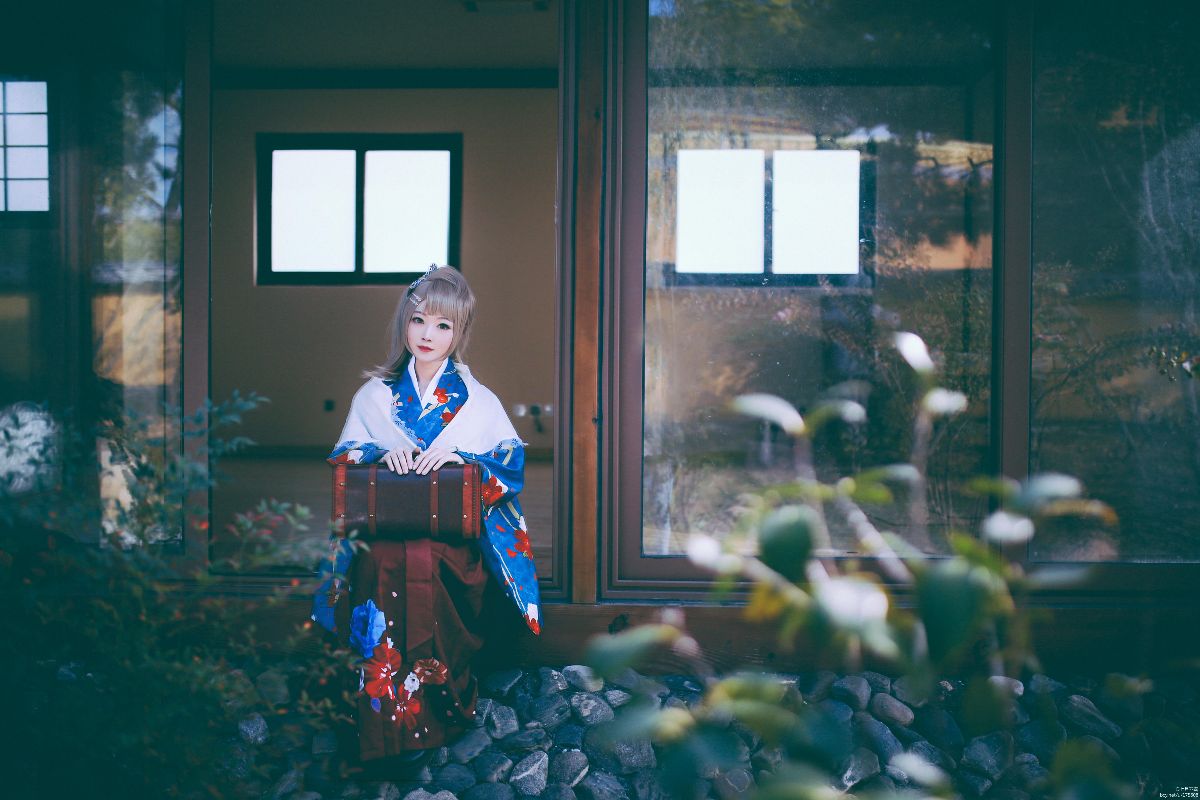 "Love Live" Taisho Kimono Unawaked Nan Xiaoniao C O S P L A Y