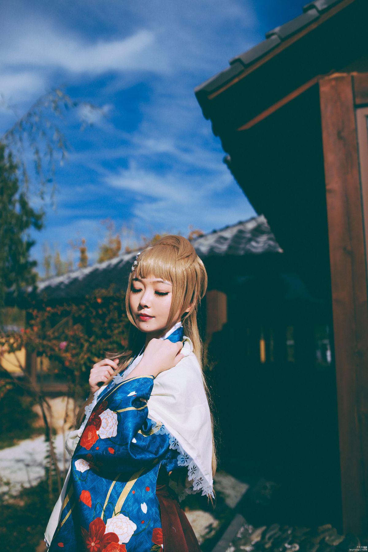 "Love Live" Taisho Kimono Unawaked Nan Xiaoniao C O S P L A Y