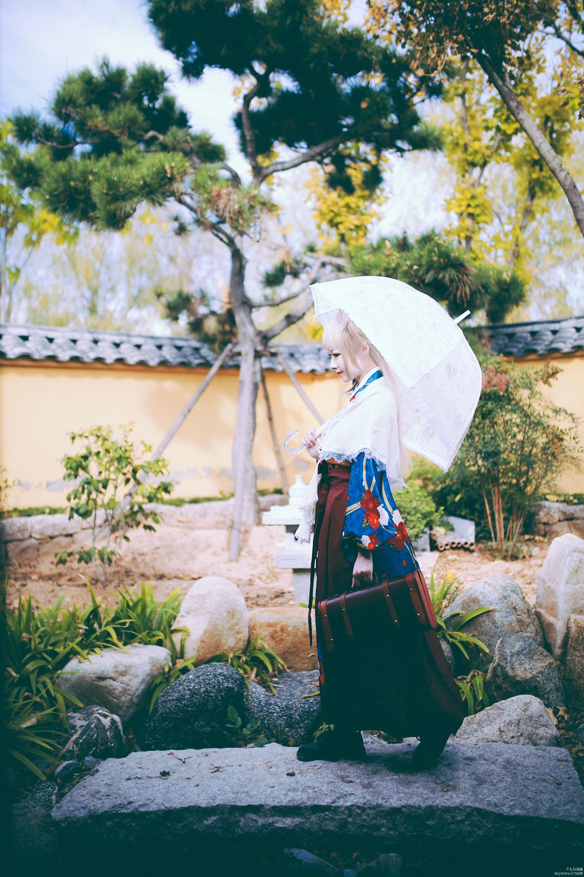 "Love Live" Taisho Kimono Unawaked Nan Xiaoniao C O S P L A Y