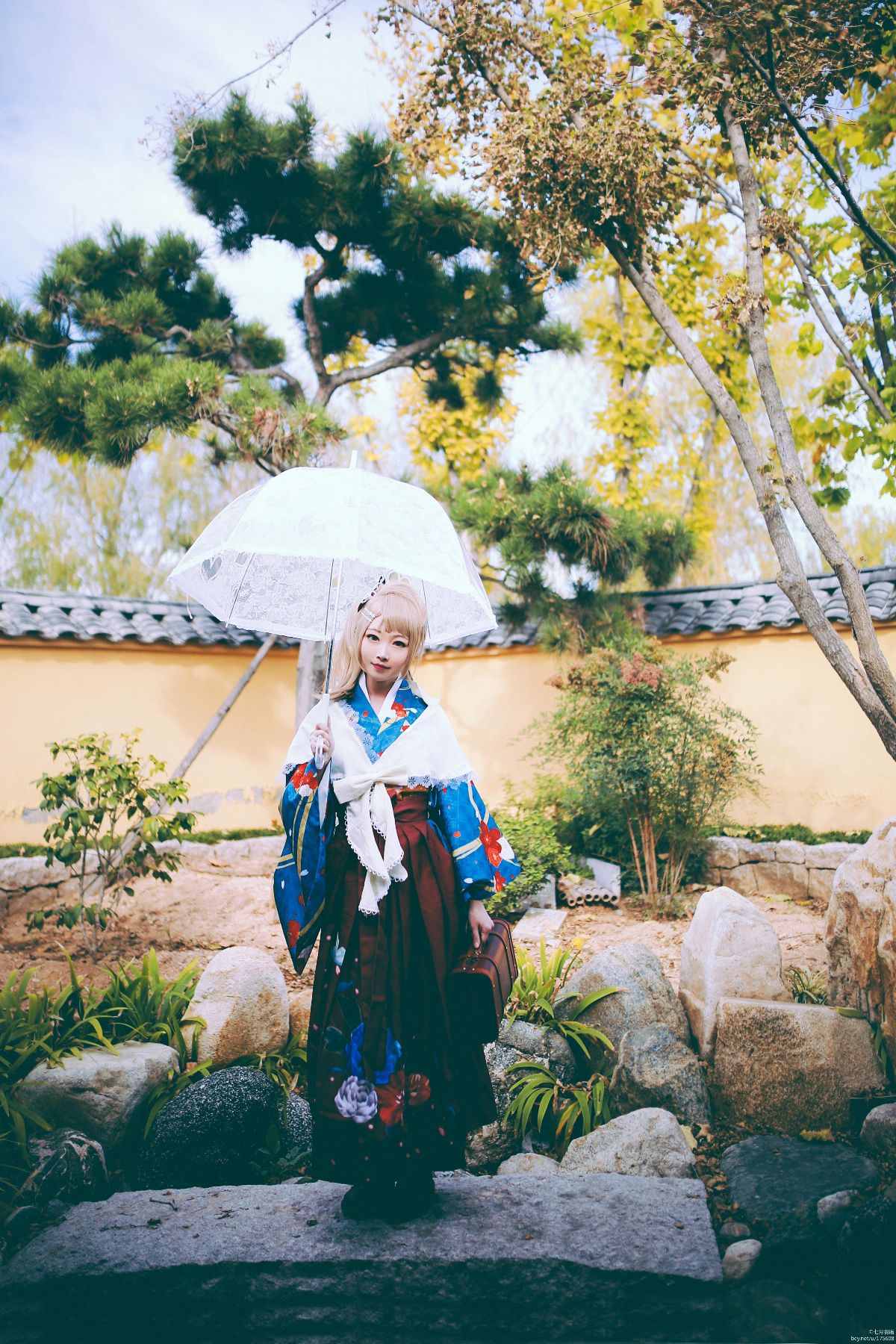 "Love Live" Taisho Kimono Unawaked Nan Xiaoniao C O S P L A Y