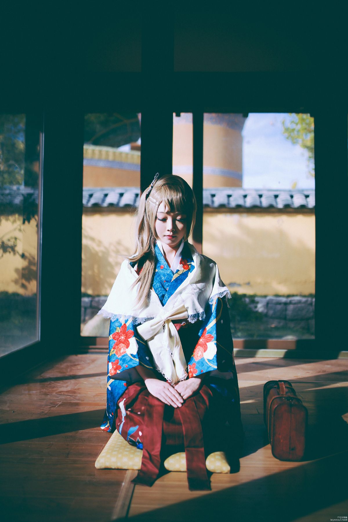 "Love Live" Taisho Kimono Unawaked Nan Xiaoniao C O S P L A Y