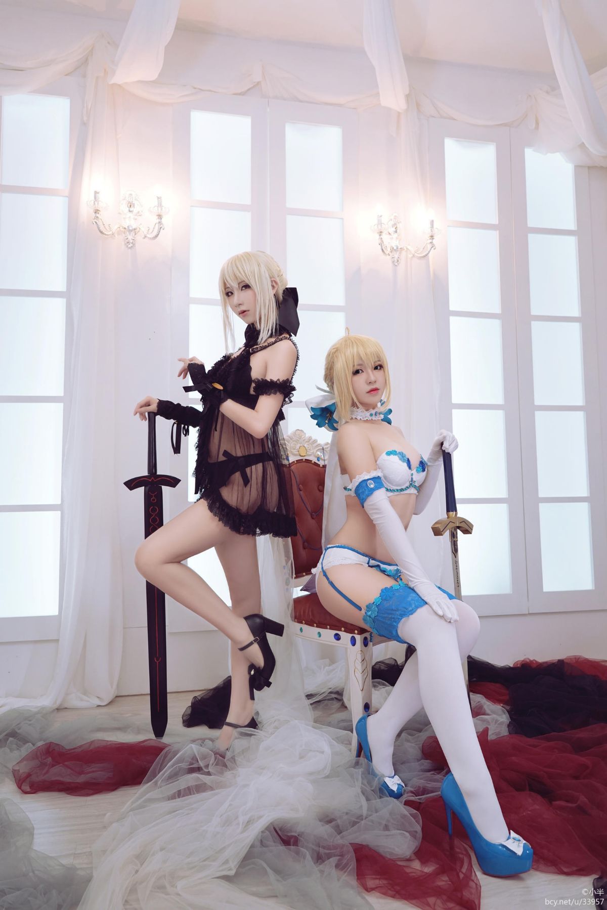 《Số phận ở lại đêm》 Saber Arturia gk c o s p l a y