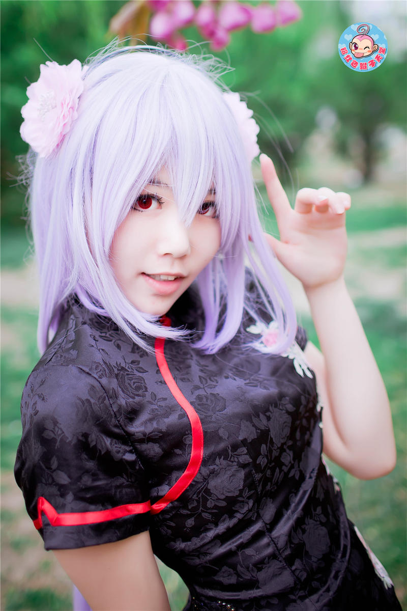 "Vocaloid" Haku Cheongsam phiên bản c o s p l a y