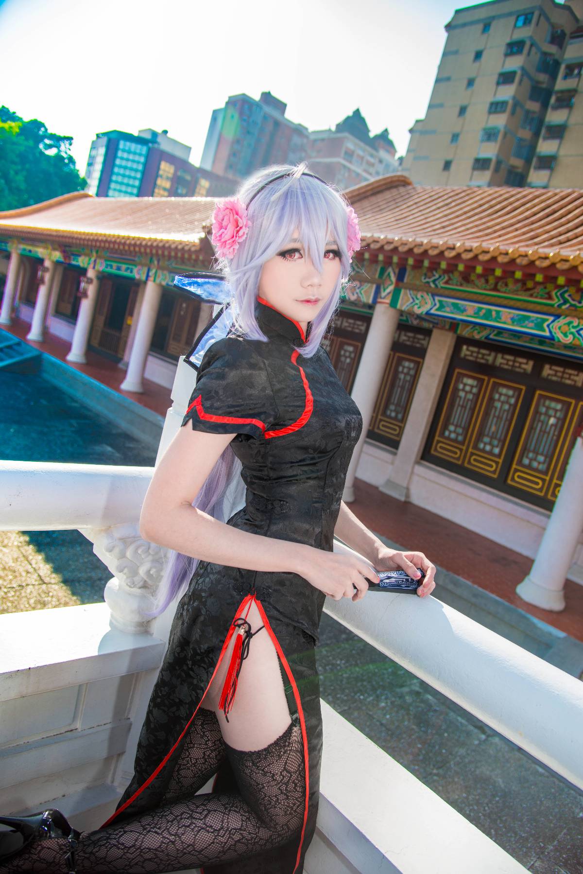 "Vocaloid" Haku Cheongsam phiên bản c o s p l a y