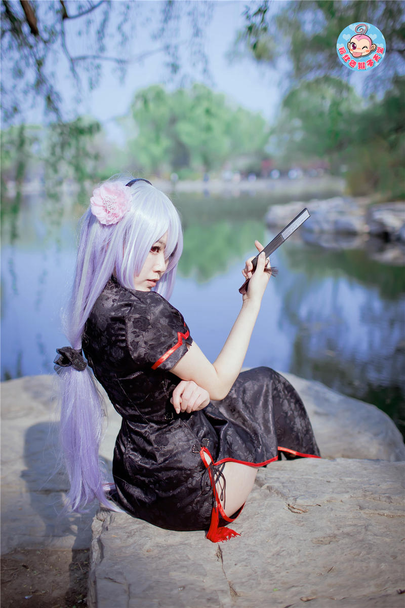 "Vocaloid" Haku Cheongsam phiên bản c o s p l a y