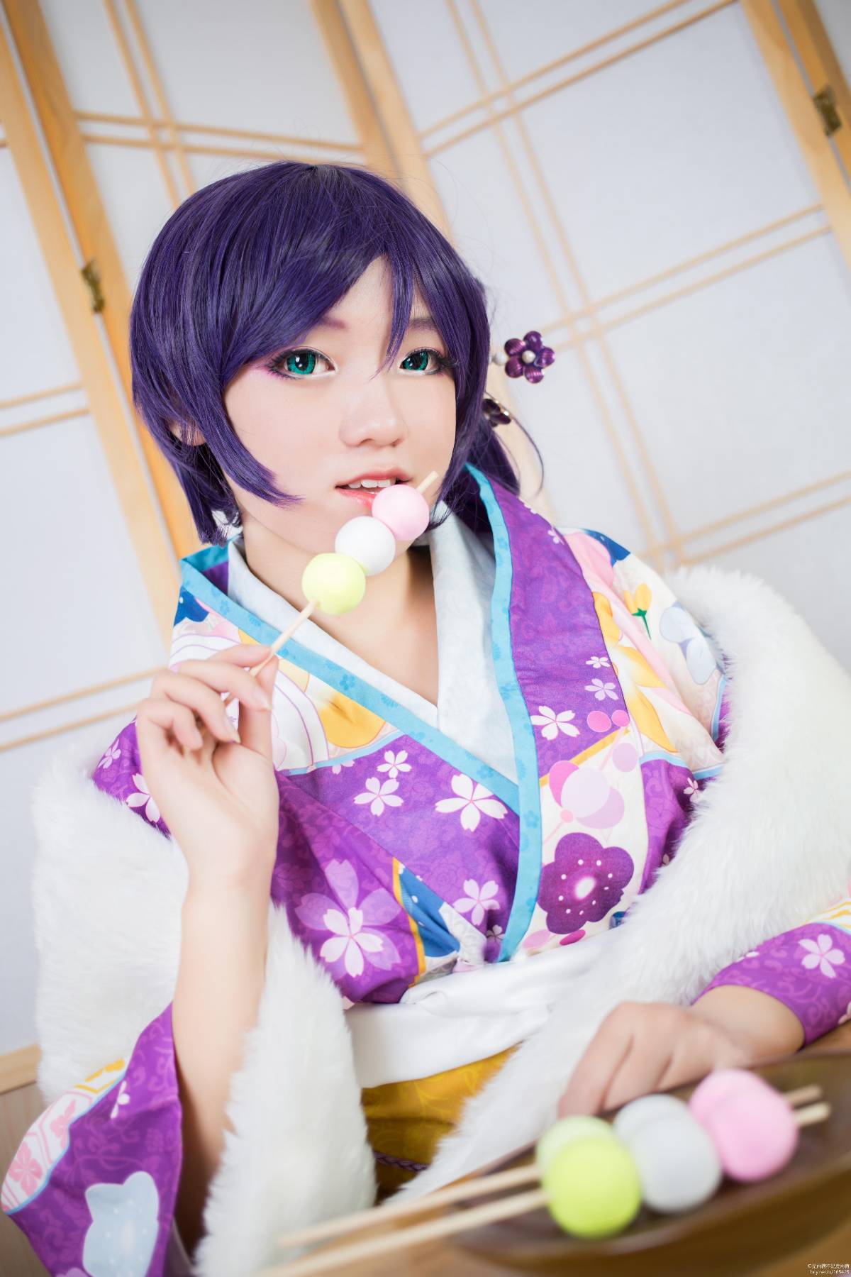 "Lovelive" tháng đầu tiên của kimono đã không đánh thức tojo chi c o s p l a y