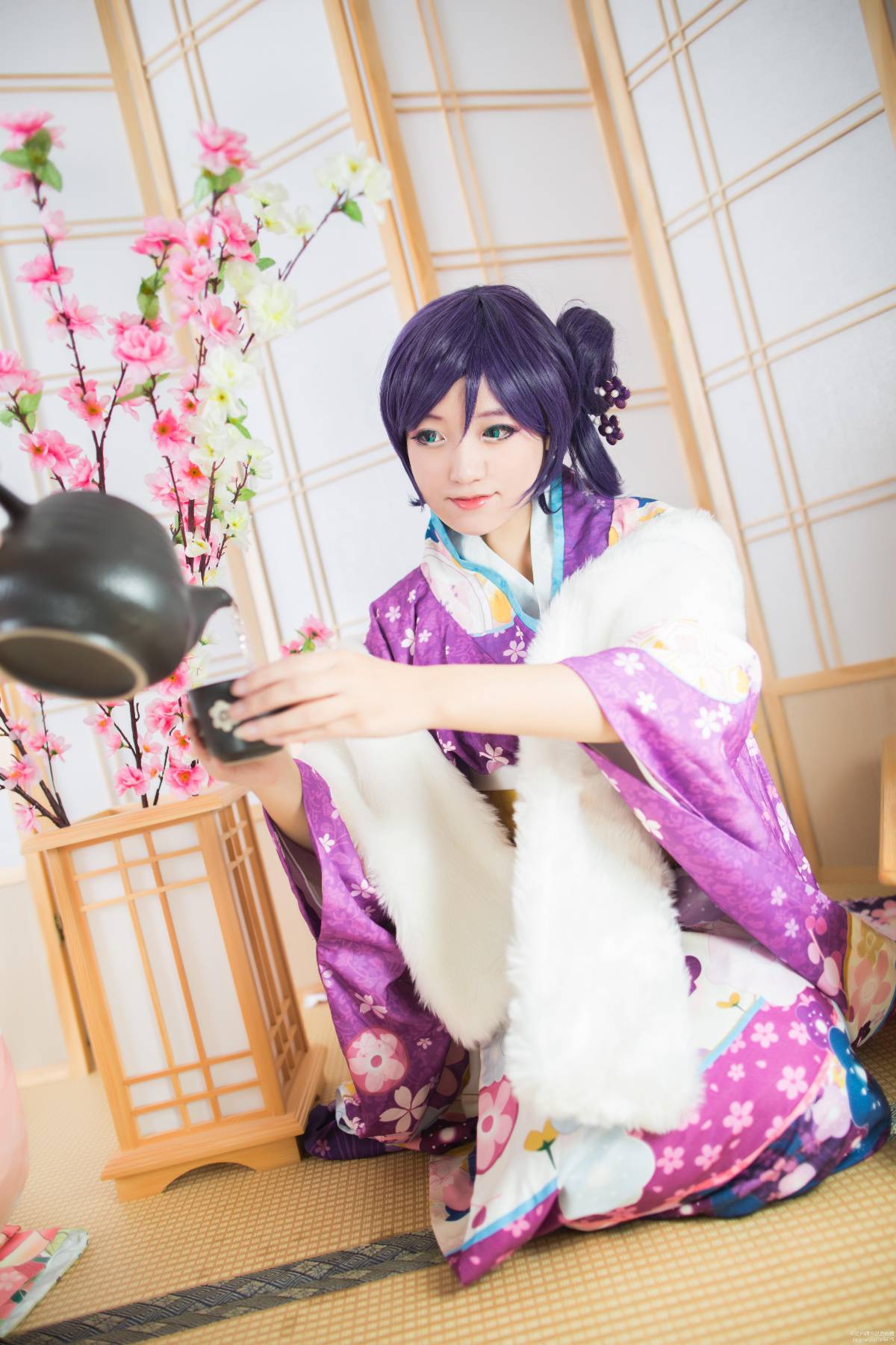 "Lovelive" tháng đầu tiên của kimono đã không đánh thức tojo chi c o s p l a y