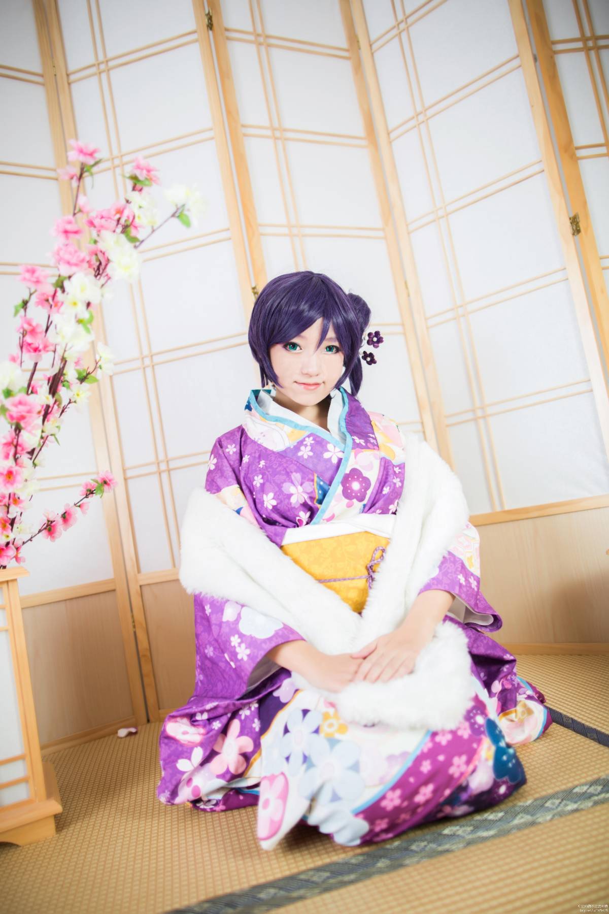 "Lovelive" tháng đầu tiên của kimono đã không đánh thức tojo chi c o s p l a y