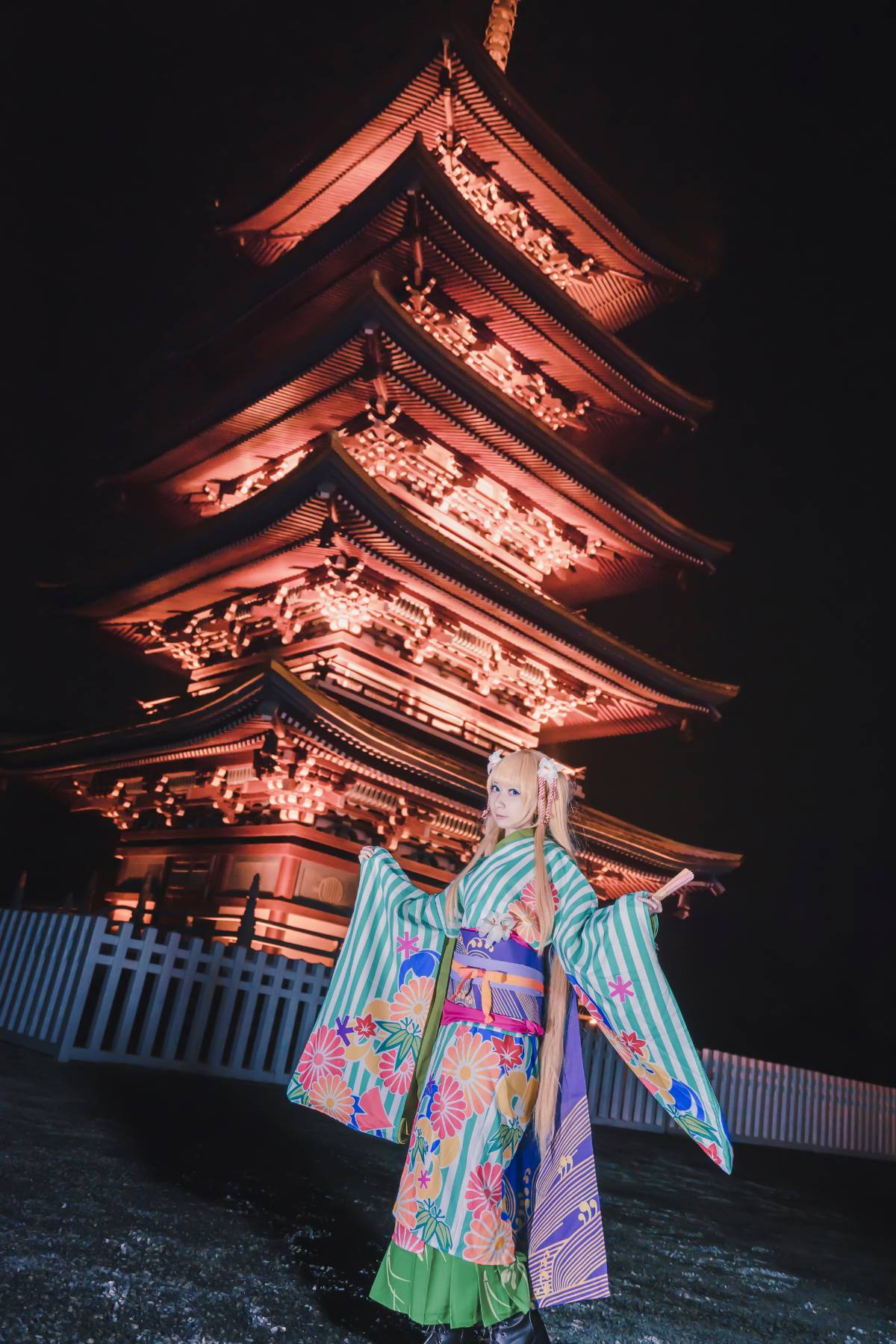 "Làm thế nào để phát triển một nữ anh hùng người qua đường" Eri Kimono ver c o s p l a y