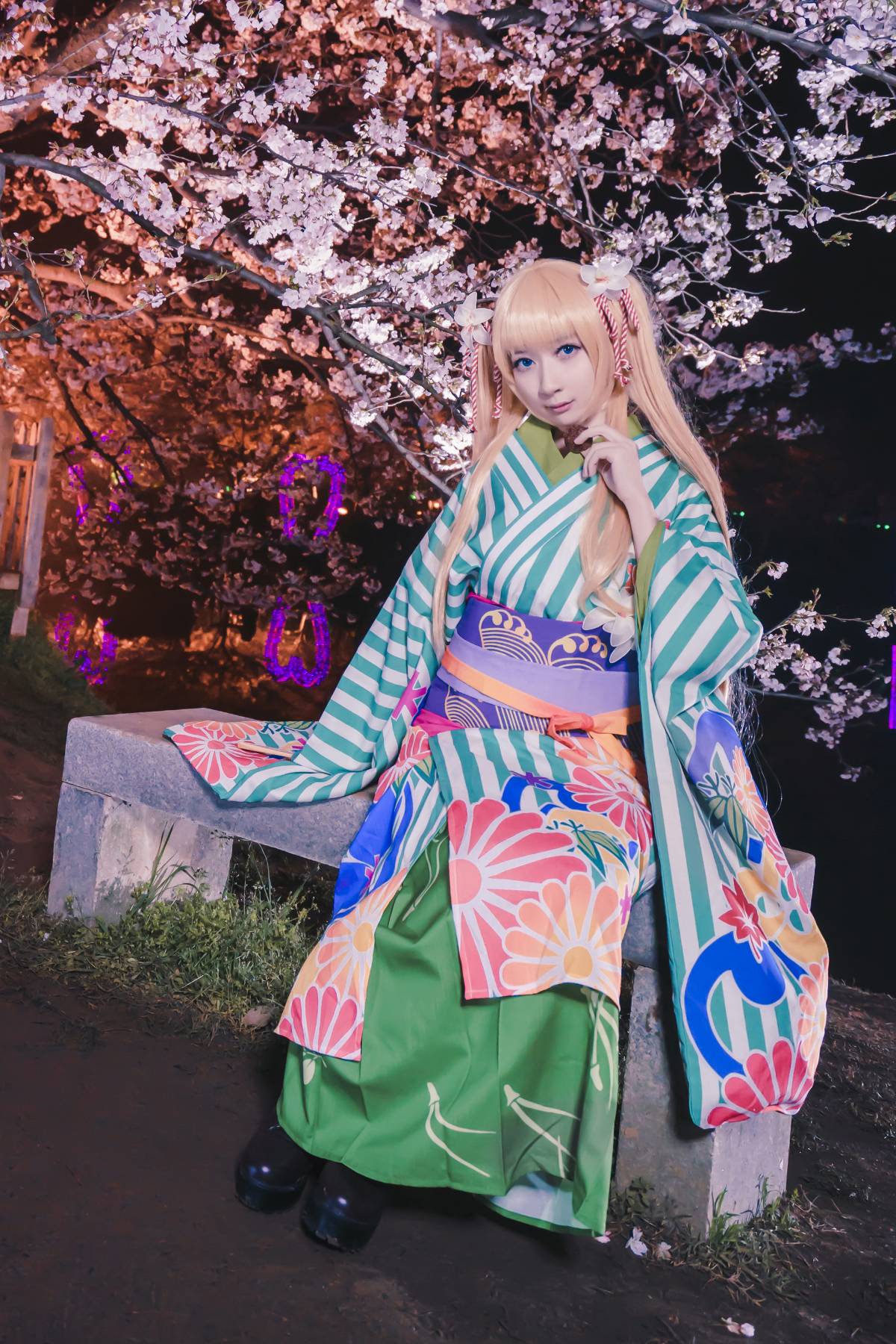 "Làm thế nào để phát triển một nữ anh hùng người qua đường" Eri Kimono ver c o s p l a y