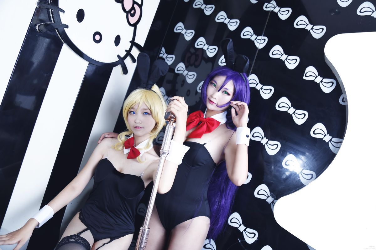 "Love Live" Bunny Girl c o s p l a y