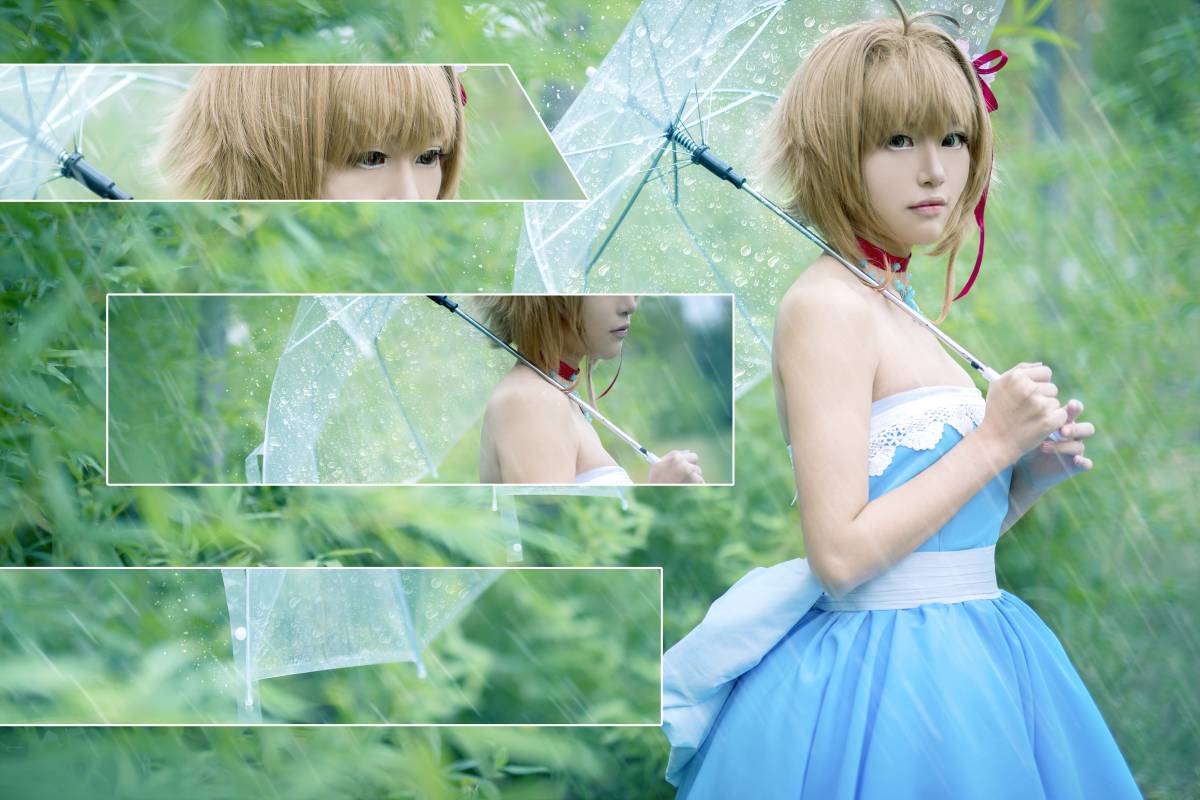 "Wings Age" Công chúa Sakura's Rain C o s p l a y