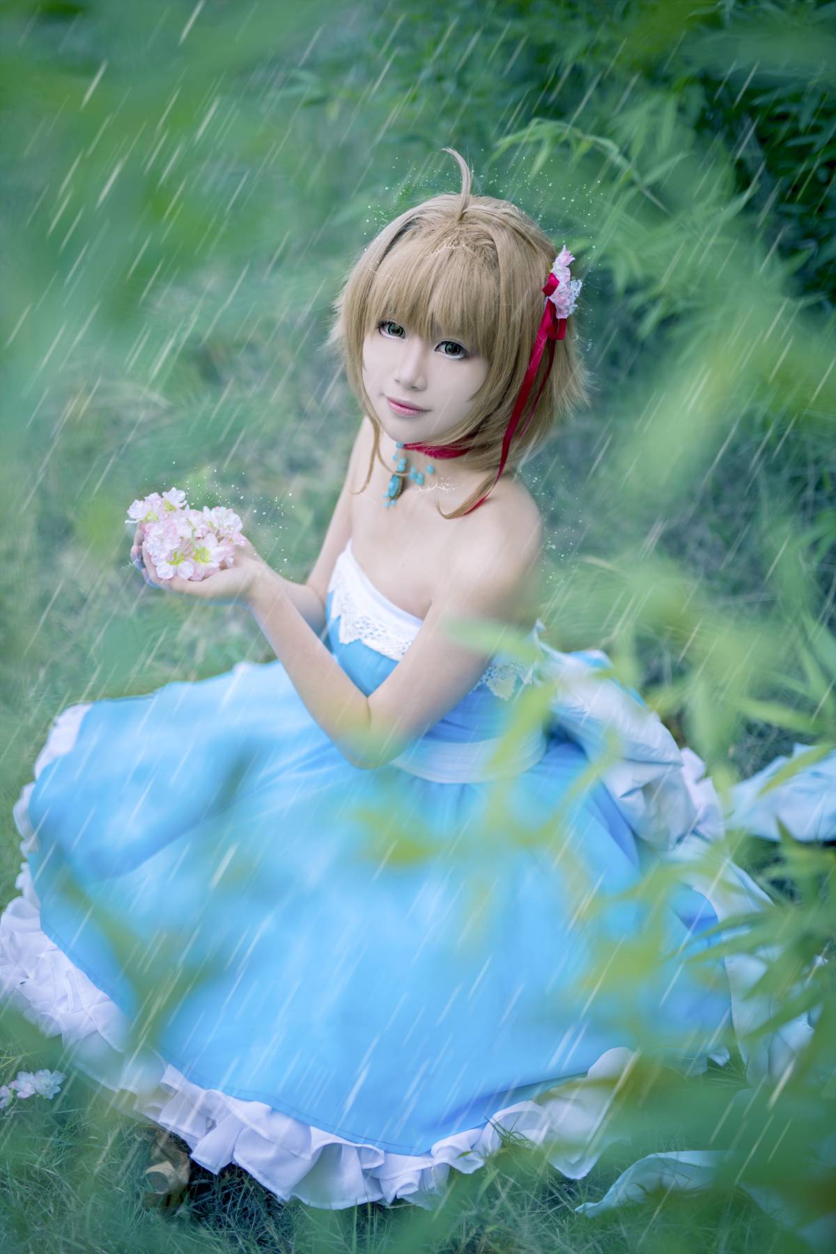 "Wings Age" Công chúa Sakura's Rain C o s p l a y
