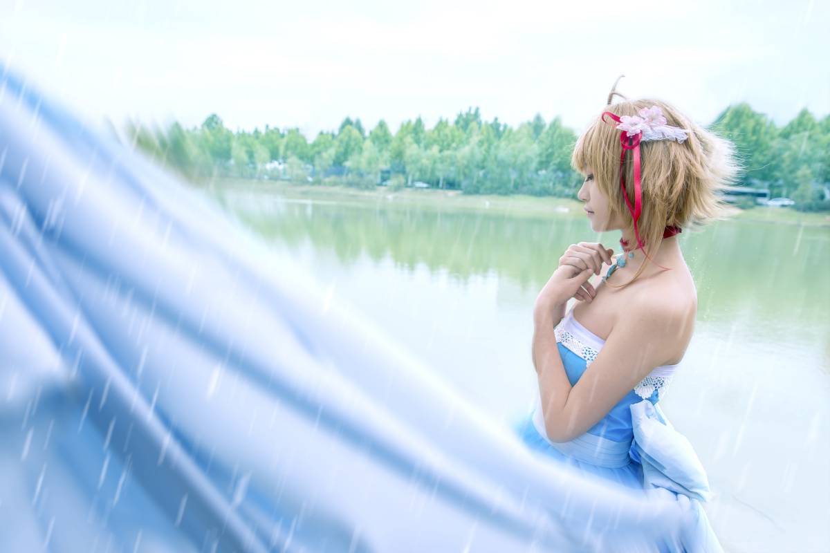 "Wings Age" Công chúa Sakura's Rain C o s p l a y