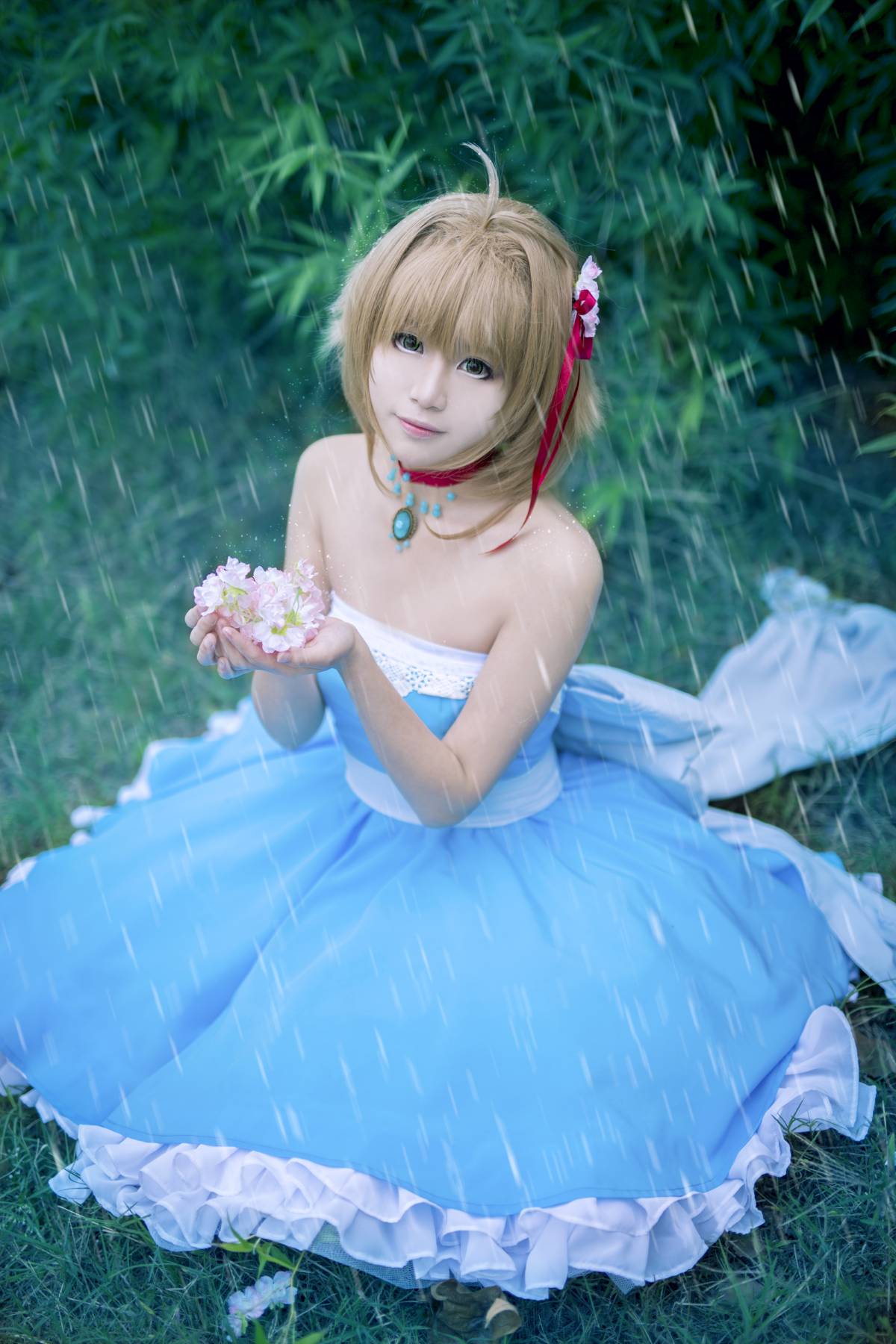 "Wings Age" Công chúa Sakura's Rain C o s p l a y