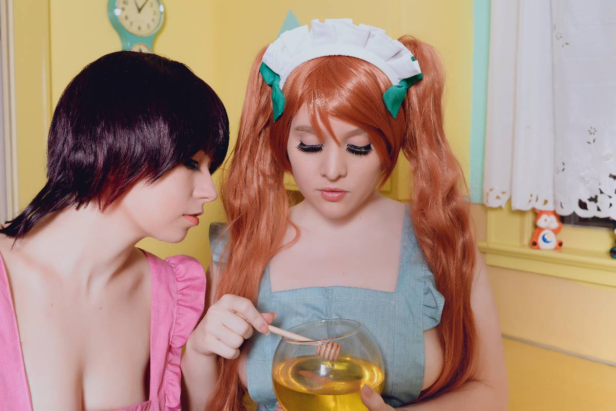 Yur Inlashi to Rash - Lulu, Ginko Coosplay của Dontar và Foxy