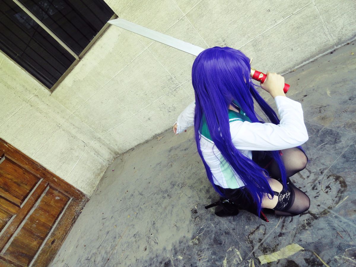 Highschool of the Dead - Busujima Saeko cosplay của Daireth Winehouse