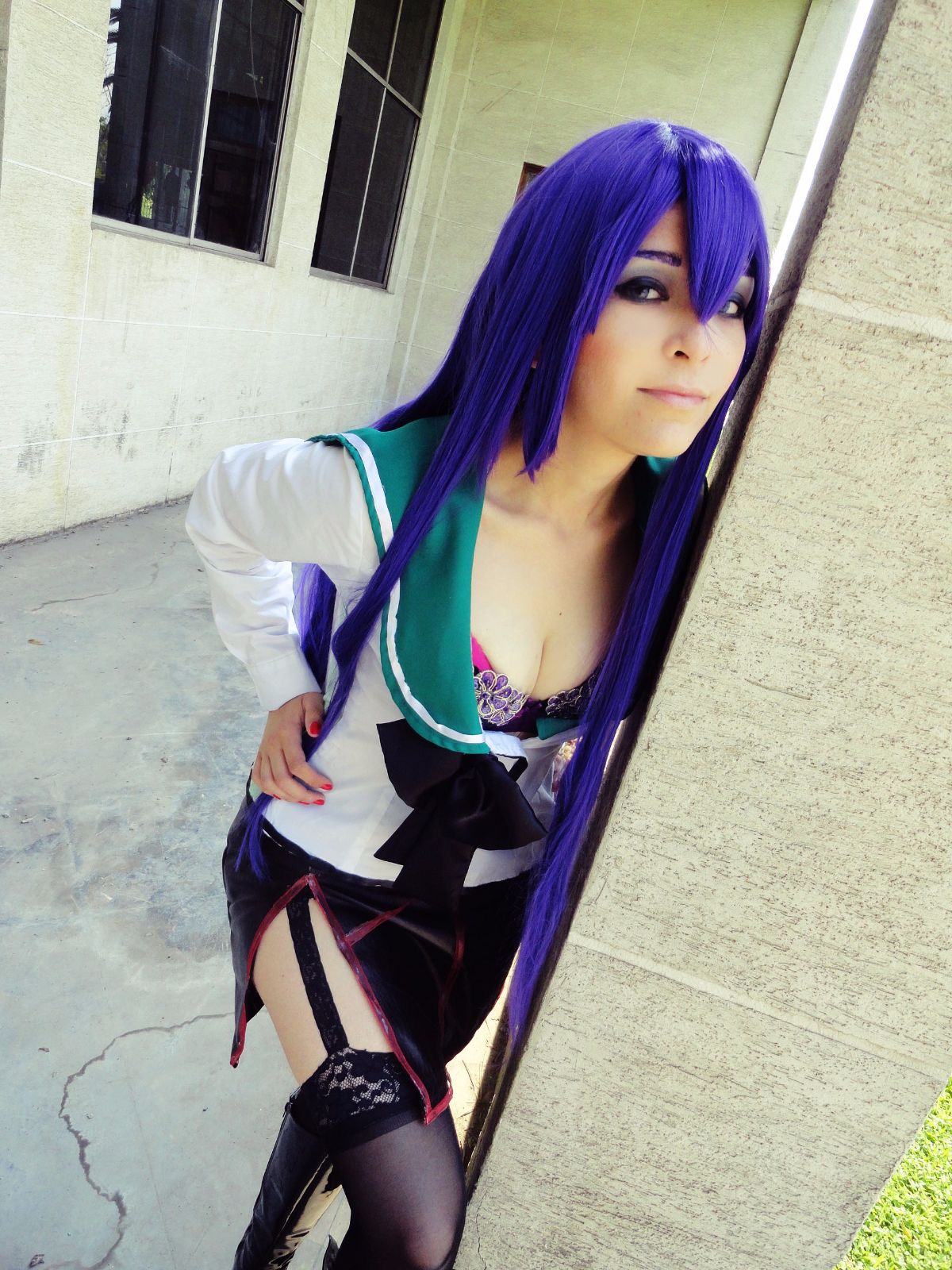 Highschool of the Dead - Busujima Saeko cosplay của Daireth Winehouse