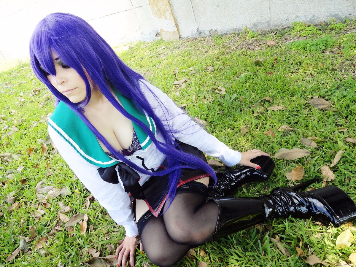 Highschool of the Dead - Busujima Saeko cosplay của Daireth Winehouse