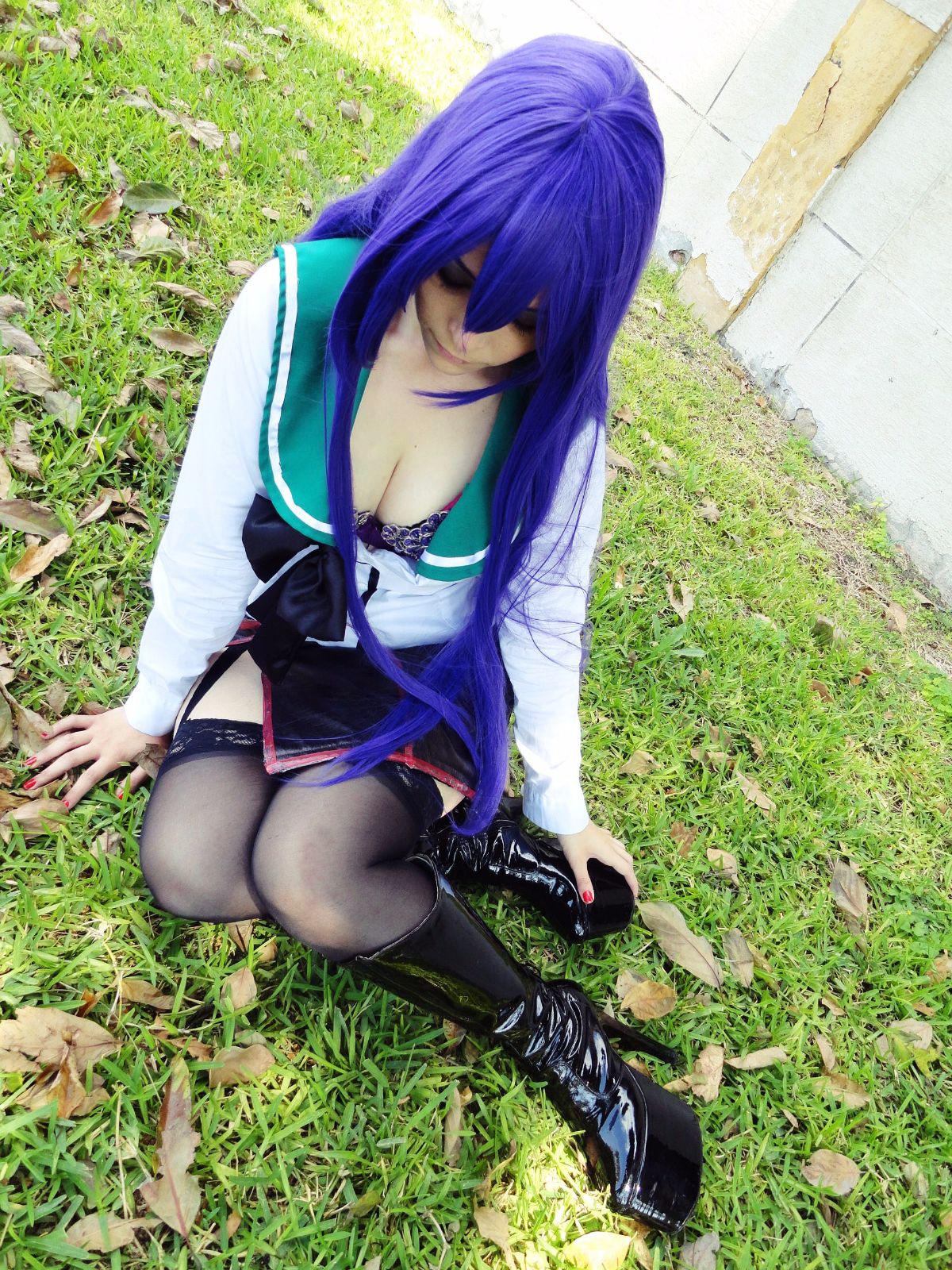 Highschool of the Dead - Busujima Saeko cosplay của Daireth Winehouse