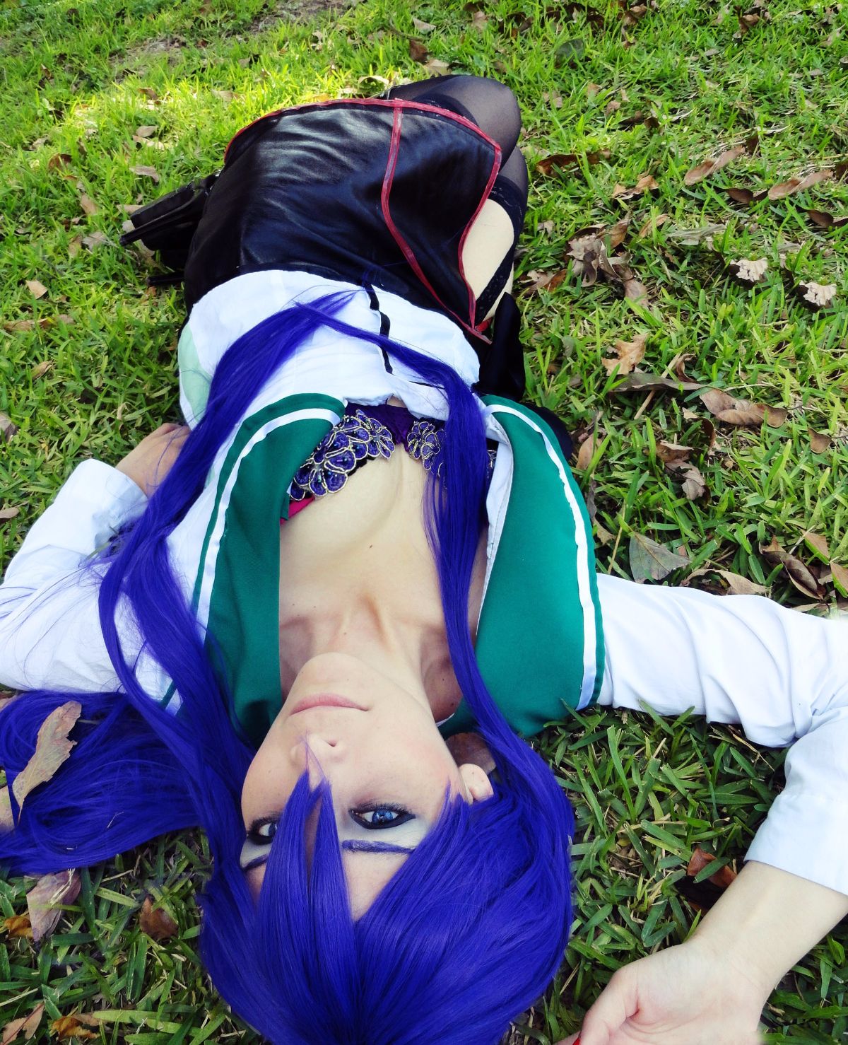 Highschool of the Dead - Busujima Saeko cosplay của Daireth Winehouse