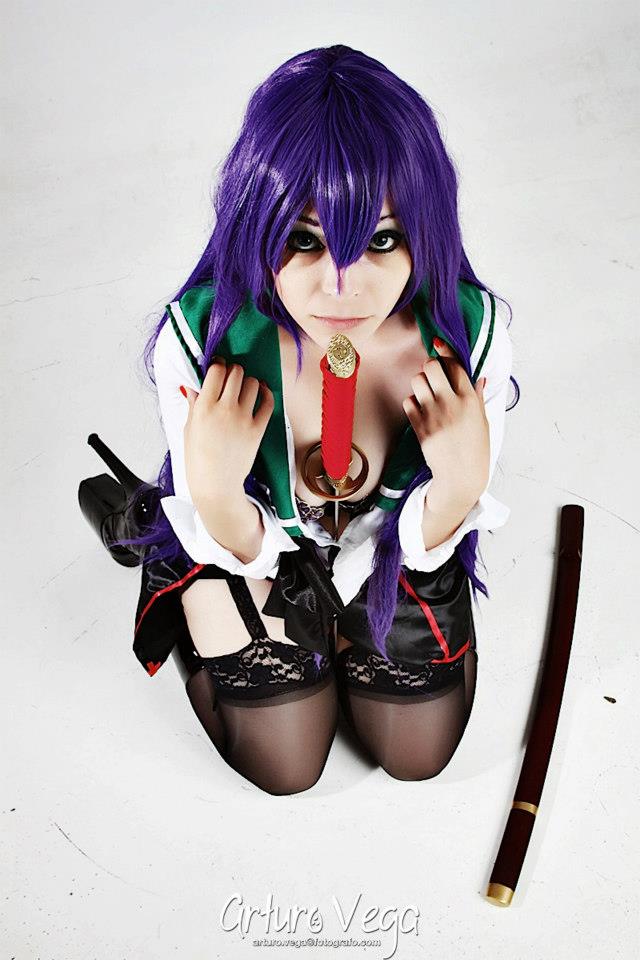 Highschool of the Dead - Busujima Saeko cosplay của Daireth Winehouse