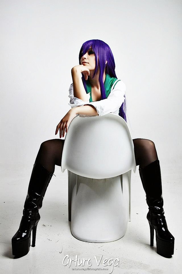 Highschool of the Dead - Busujima Saeko cosplay của Daireth Winehouse