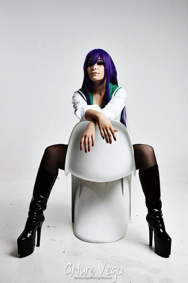 Highschool of the Dead - Busujima Saeko cosplay của Daireth Winehouse