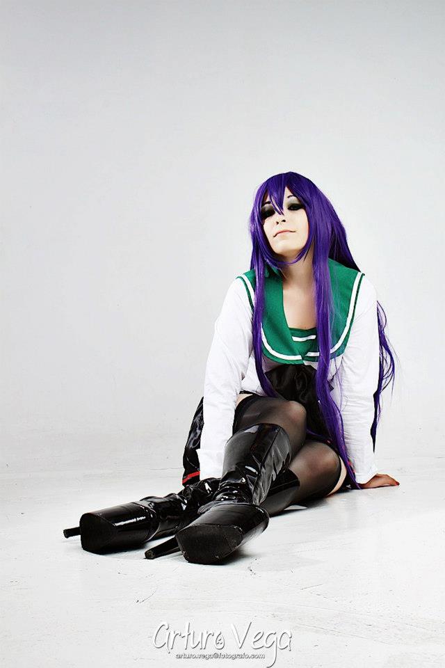 Highschool of the Dead - Busujima Saeko cosplay của Daireth Winehouse