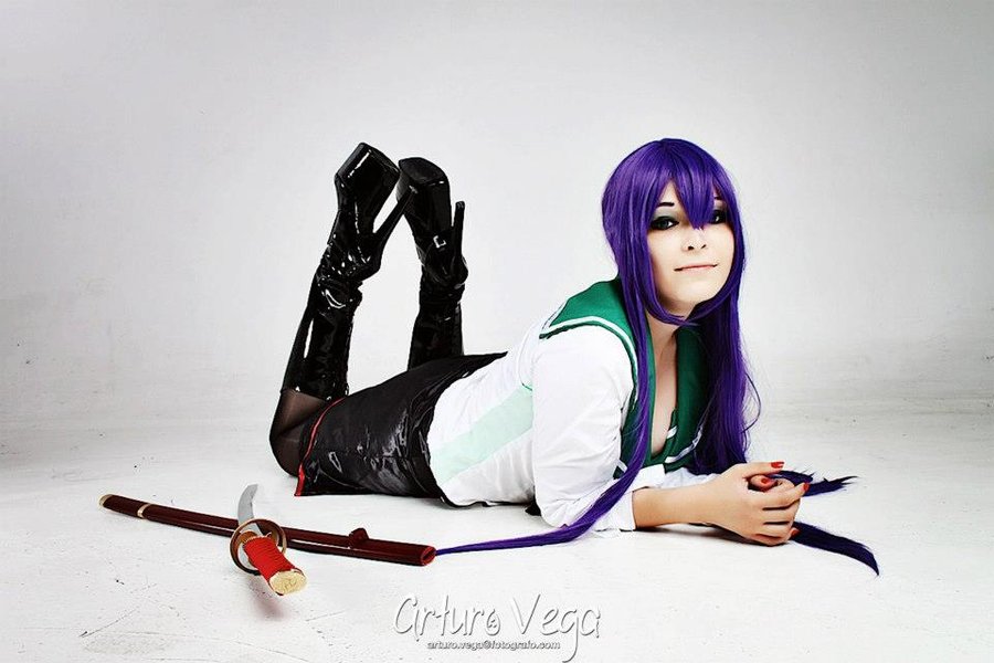 Highschool of the Dead - Busujima Saeko cosplay của Daireth Winehouse
