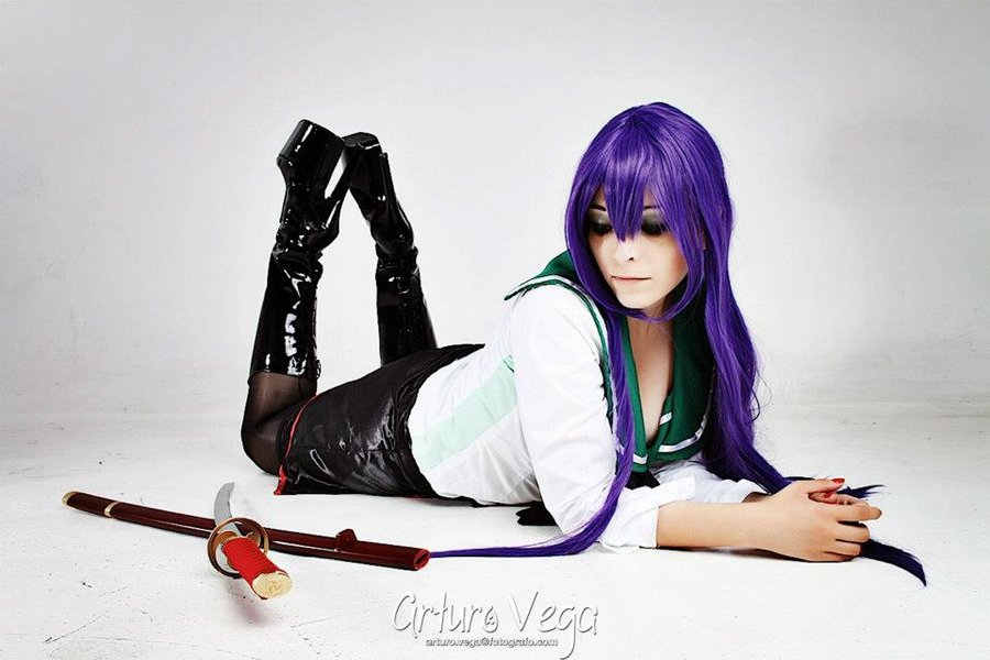 Highschool of the Dead - Busujima Saeko cosplay của Daireth Winehouse