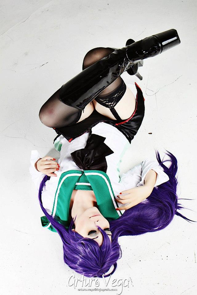 Highschool of the Dead - Busujima Saeko cosplay của Daireth Winehouse