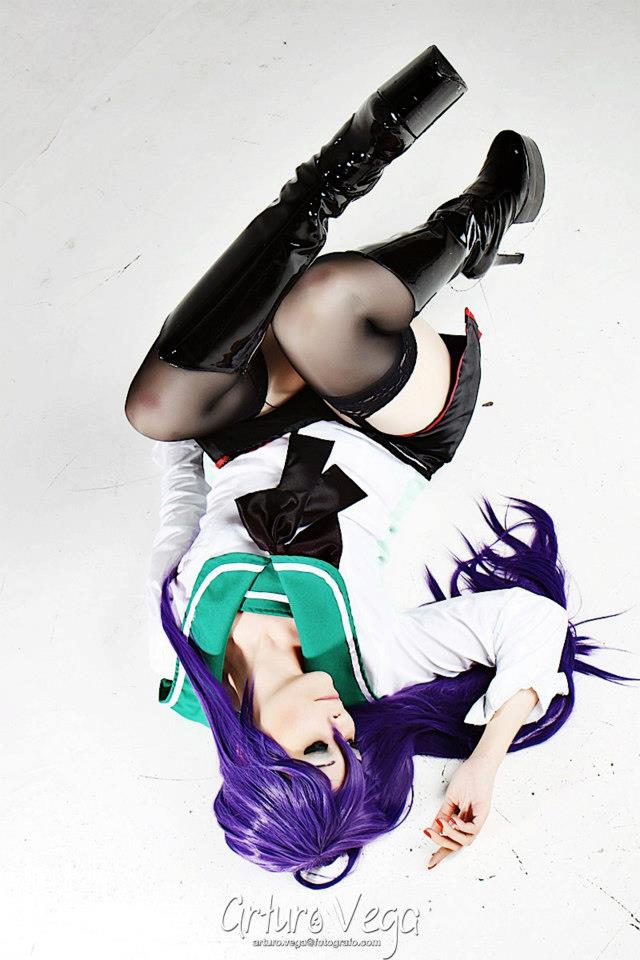 Highschool of the Dead - Busujima Saeko cosplay của Daireth Winehouse