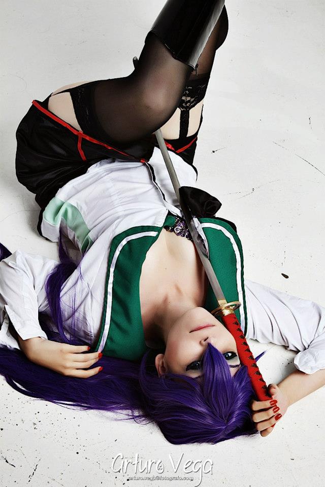 Highschool of the Dead - Busujima Saeko cosplay của Daireth Winehouse