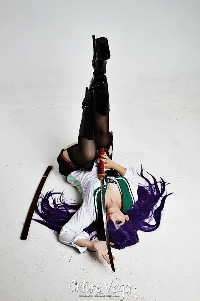 Highschool of the Dead - Busujima Saeko cosplay của Daireth Winehouse