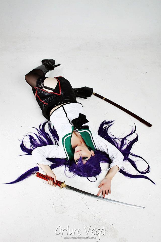 Highschool of the Dead - Busujima Saeko cosplay của Daireth Winehouse