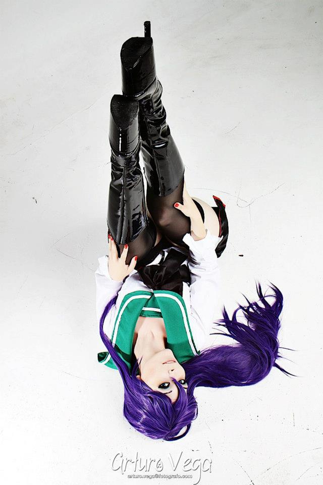 Highschool of the Dead - Busujima Saeko cosplay của Daireth Winehouse