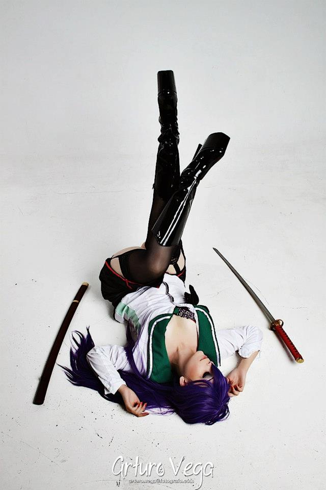 Highschool of the Dead - Busujima Saeko cosplay của Daireth Winehouse