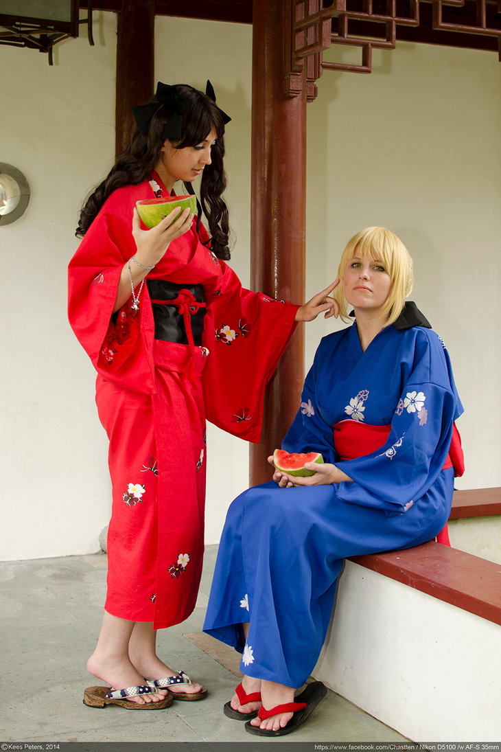 "Đêm số phận" Saber & Tosaka Rin Yukata Ver.