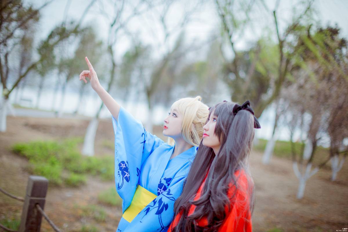 "Đêm số phận" Saber & Tosaka Rin Yukata Ver.