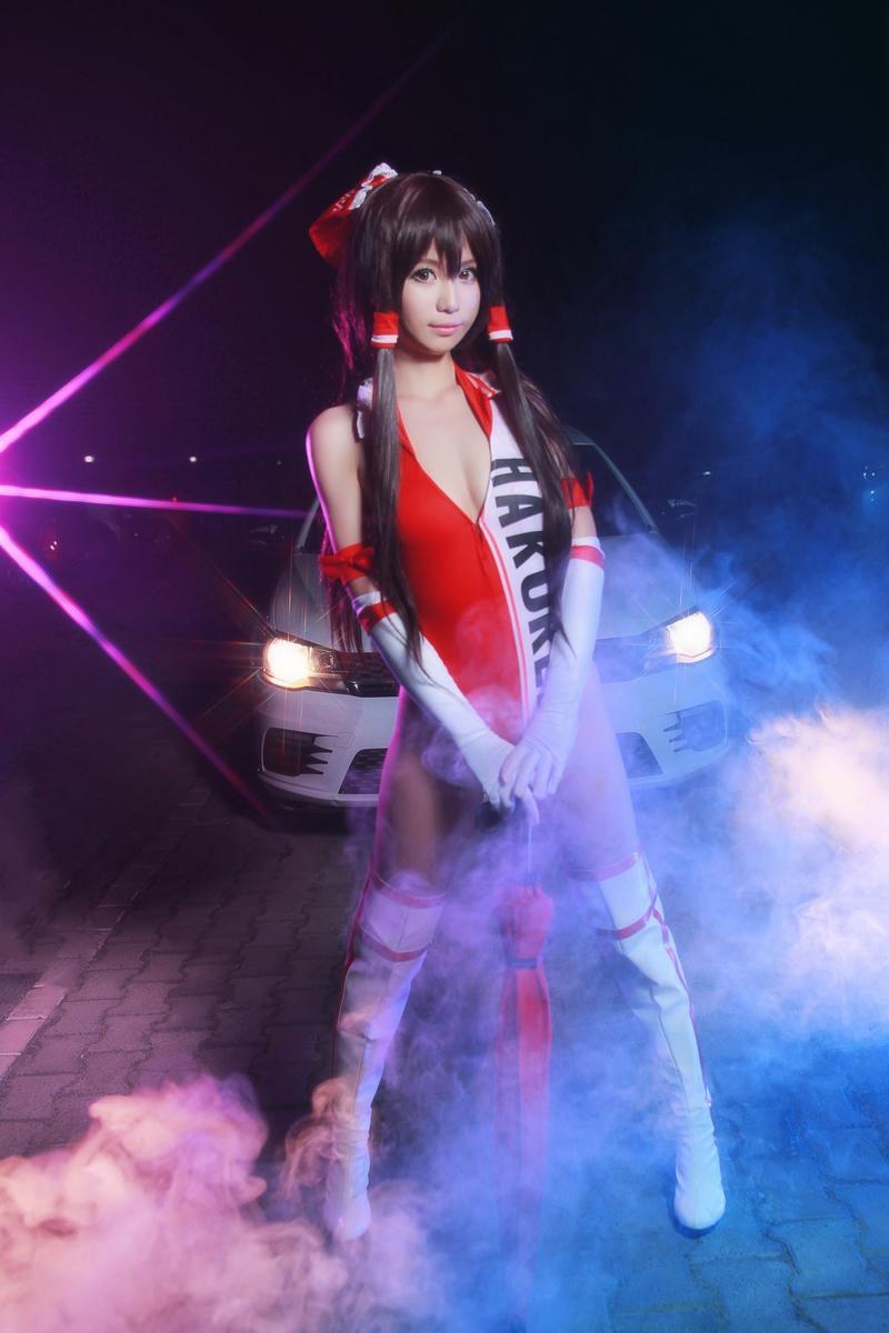 "Dự án phương Đông" Boli Lingmeng Racing Girl Phiên bản C O S P L A Y