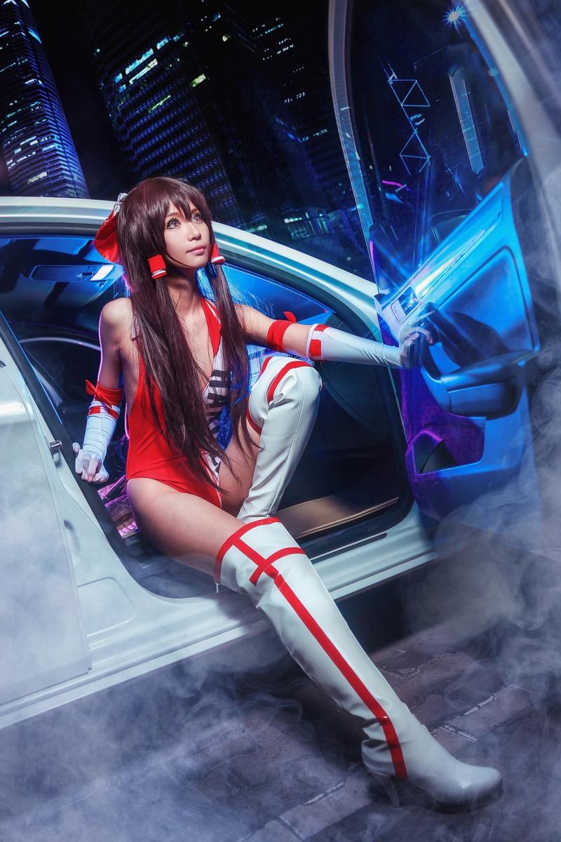 "Dự án phương Đông" Boli Lingmeng Racing Girl Phiên bản C O S P L A Y